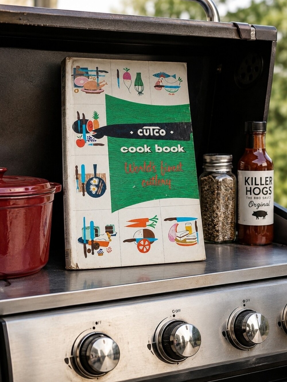 CUTCO Knife Brand Cutlery Cook Book Cuts of Meat Wear-Ever Aluminum Vintage 1961